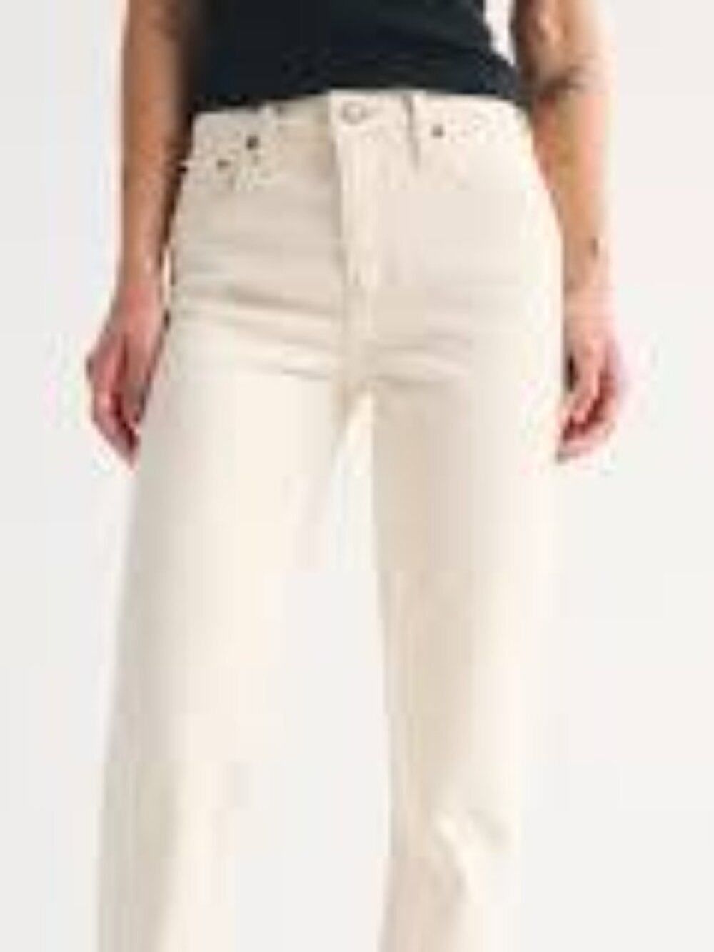 NWT Abercrombie & Fitch High Rise 90s Straight Jean
